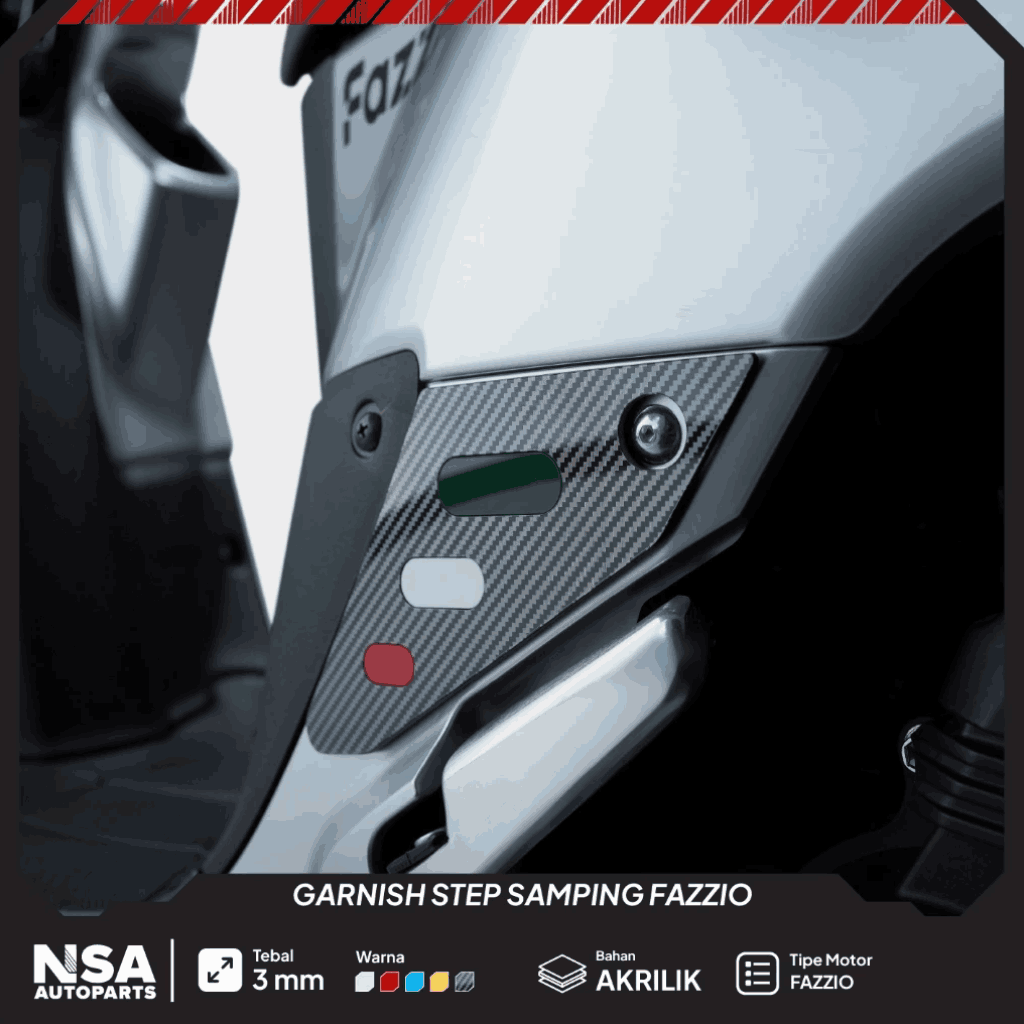 NSA COVER GARNISH STEP SIDE FAZZIO 125